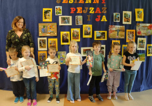 Laureaci konkursu Jesienny pejzaż i ja