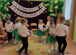 "Pasowanie na Przedszkolaka" w grupie Motylki