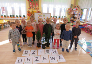 Dzień drzewa w Krasnalach.