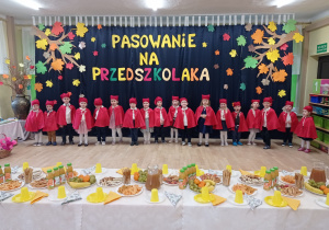Pasowanie na przedszkolaka w grupie Krasnali.