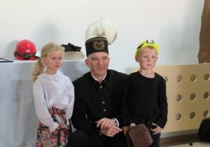 Zdjęcie z górnikiem.