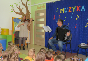 Gości ze szkoły muzycznej w Bełchatowie.