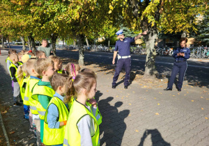 Spotkanie z policjantami z Komendy Powiatowej w Bełchatowie