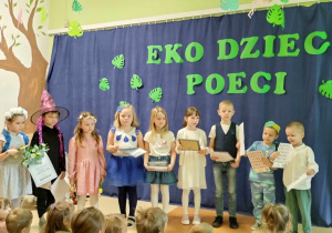 Uczestniczy konkursu Eko Poeci Dzieci