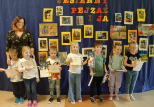 Laureaci konkursu Jesienny pejzaż i ja