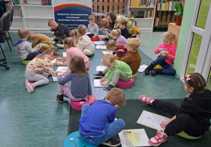 Misie na zajęciach w Bibliotece Pedagogicznej w Bełchatowie