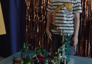 Szymon ze Słoneczek i jego pasja układania z klocków LEGO