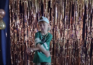 Tymon ze Słoneczek w tańcu hip-hop