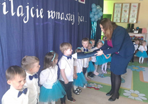 Pasowanie na przedszkolaka w grupie Krasnali