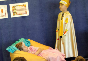 Król Witaminek i królewna Marcelinka
