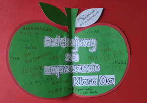 Podziękowania od gości z SP1 w Bełchatowie