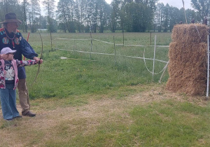 Lekcja strzelania z łuku