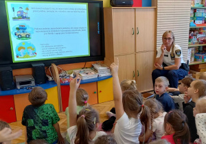 Zajęcia profilaktyczne o bezpieczeństwie w trakcie wakacji