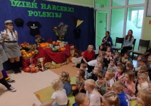 Spotkanie z harcerkami