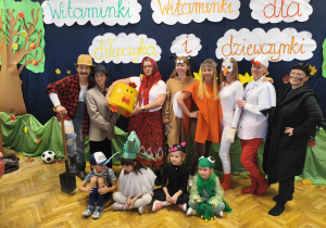 Aktorzy - amatorzy przedszkola Pod Topolą