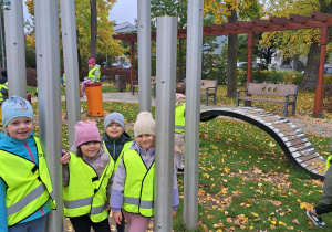 Biedronki w parku muzycznym