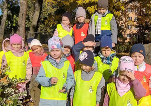 Ekipa Misiów na jesiennym spacerze