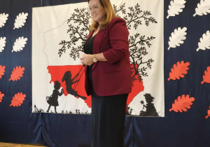 Gości powitała Pani Dyrektor