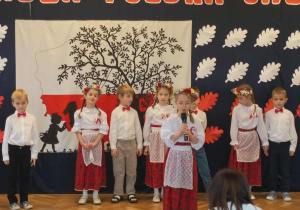 Nie zabrakło pieśni patriotycznych