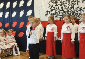 Nie zabrakło także patriotycznych wierszy