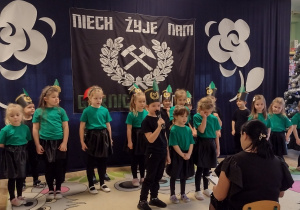 Biedronki zaprezentowały wiersze o tematyce górniczej