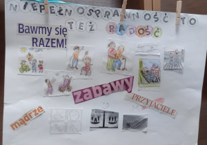 Praca Magdy z grupy Misiów, która zajęła I miejsce