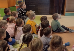 Podczas prezentacji dzieci dowiedziały się wielu ciekawostek o popcornie