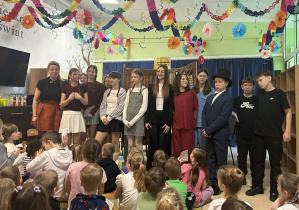 Uczniowie zaprezentowali wiersze S. Jachowicza