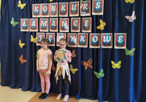 Uczestnicy konkursu z grupy Biedronek