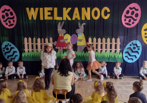 Wiosenne harce baranka, kurki i zajączka