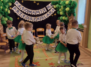 "Pasowanie na Przedszkolaka" w grupie Motylki