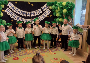 Składanie przysięgi przedszkolaka