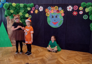 Pojawienie się leśnych zwierząt