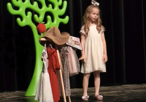 Marcelina w wierszu "Przyjęcie"