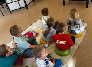 Wizyta Motylków w bibliotece pedagogicznej 28.09.2026r